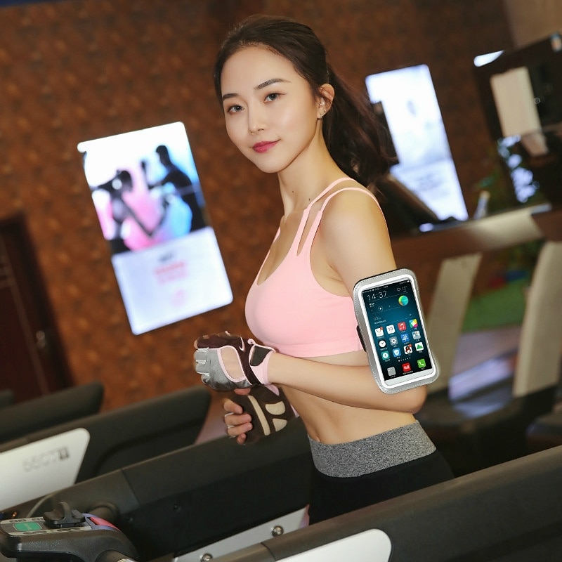voděodolný univerzální dechovka na běhání do posilovny sportovní pouzdro na náramek mobilní telefon náramek držák na tašku pro iphone smartphone na ruce 2025 - $6.99 –P4