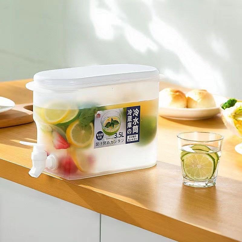 דלי מים קרים 3.5 ליטר עם ברז, שמור על המשקאות שלך קרים וטעימים בצורה מרעננת! 2025 - $5.99 –P8