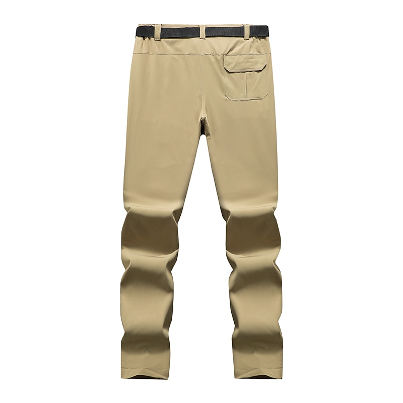 Men's Hiking Pants Trousers Outdoor Regular Fit Breathable Quick Dry Soft Sweat wicking Bottoms Dark Grey Black Camping / Hiking Hunting Fishing S M L XL XXL 2025 - $18.99 –P15