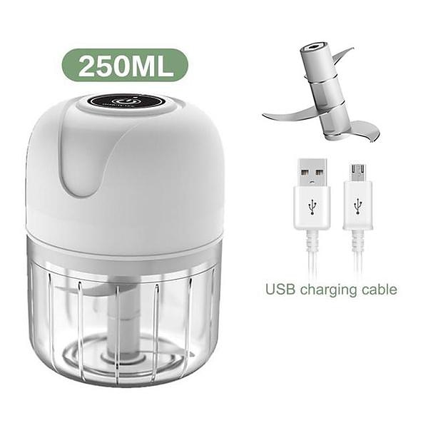 100/250 ml elettrico mini usb aglio schiacciapatate wireless aglio smerigliatrice tritacarne verdure peperoncino tritacarne cibo chopper utensili da cucina del 2026 a $20.99 –P19