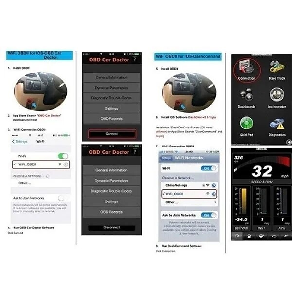 2025年 高度な wifi bluetooth obdii obd2 elm327 車診断スキャナコードリーダー ios 用 &アンドロイド コレクション – $17.99 –P6
