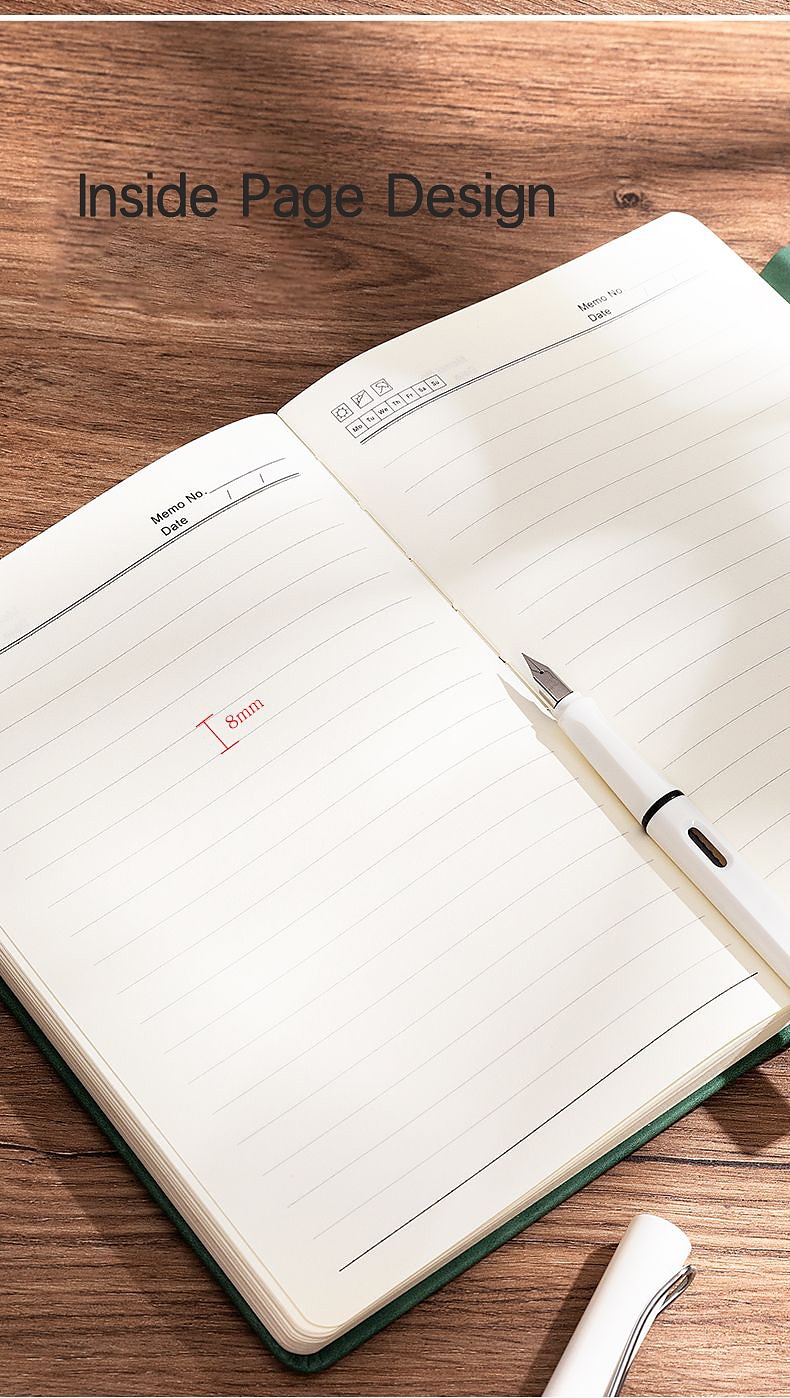 Notebook Super Thick College Students A5 Leather Business Notepad Thick Retro Simple Diary Creative Wholesale, Back to School Gift (Excluding Pens) 2025 - $20.99 –P6