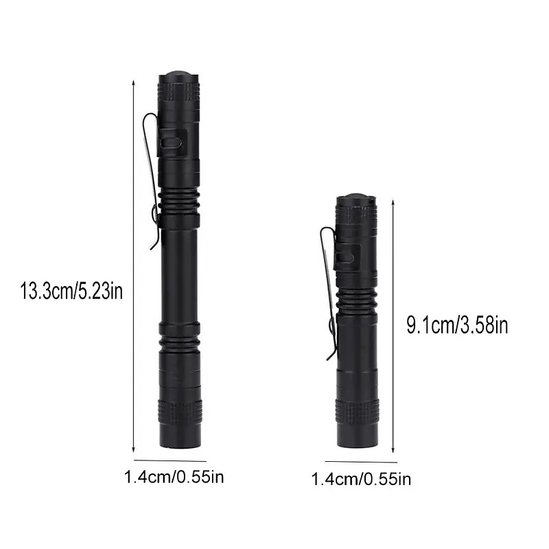 Mini Portable LED Pen Light Pocket Ultra Bright High Lumens Handheld Flashlight Linterna Led Torch for Camping Outdoor Emergency 2025 - $12.99 –P2