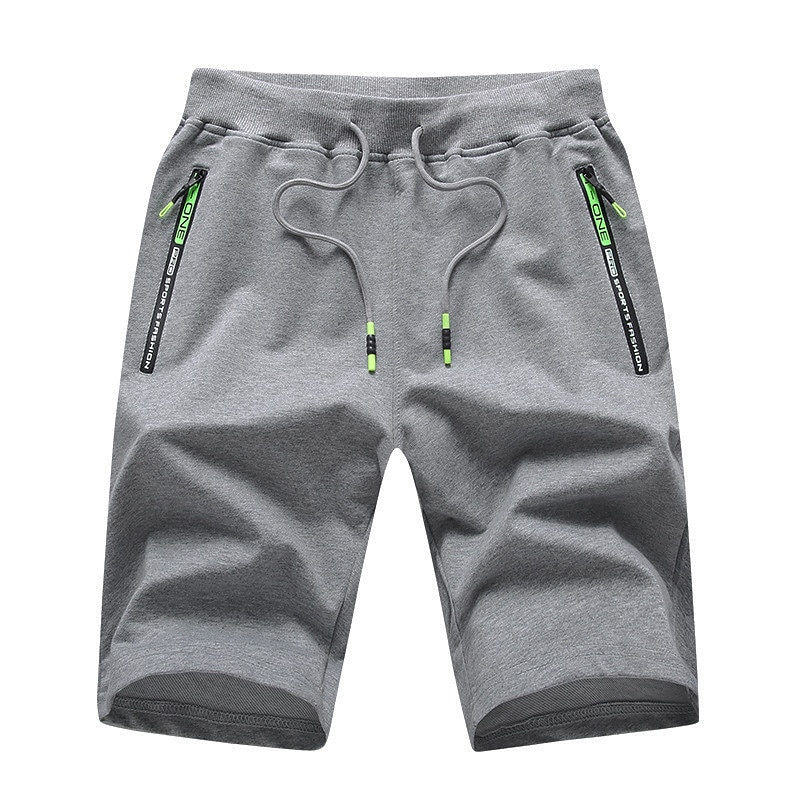 Men's Sweat Shorts Shorts Summer Shorts Beach Shorts Drawstring Elastic Waist Straight Leg Plain Comfort Breathable Short Casual Daily Holiday Cotton Blend Sports Fashion ArmyGreen Black 2025 - $17.99 –P7