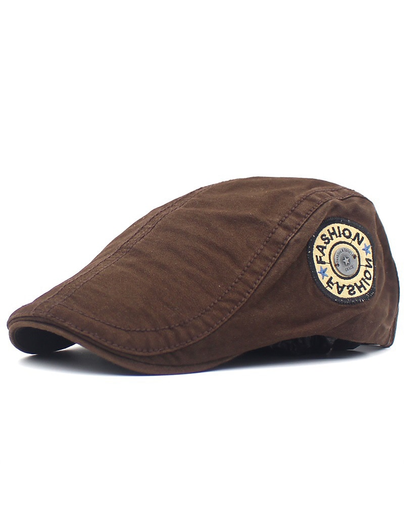 Bărbați Bască Flat Pălărie Ascot Pălărie Newsboy Negru Albastru Marin Închis Bumbac Modă Ajustabile Șic Stradă Stilat Anii 1920 Moda În aer liber Zilnic Ieșire Scrisă Cald 2026 - $12.49 –P5