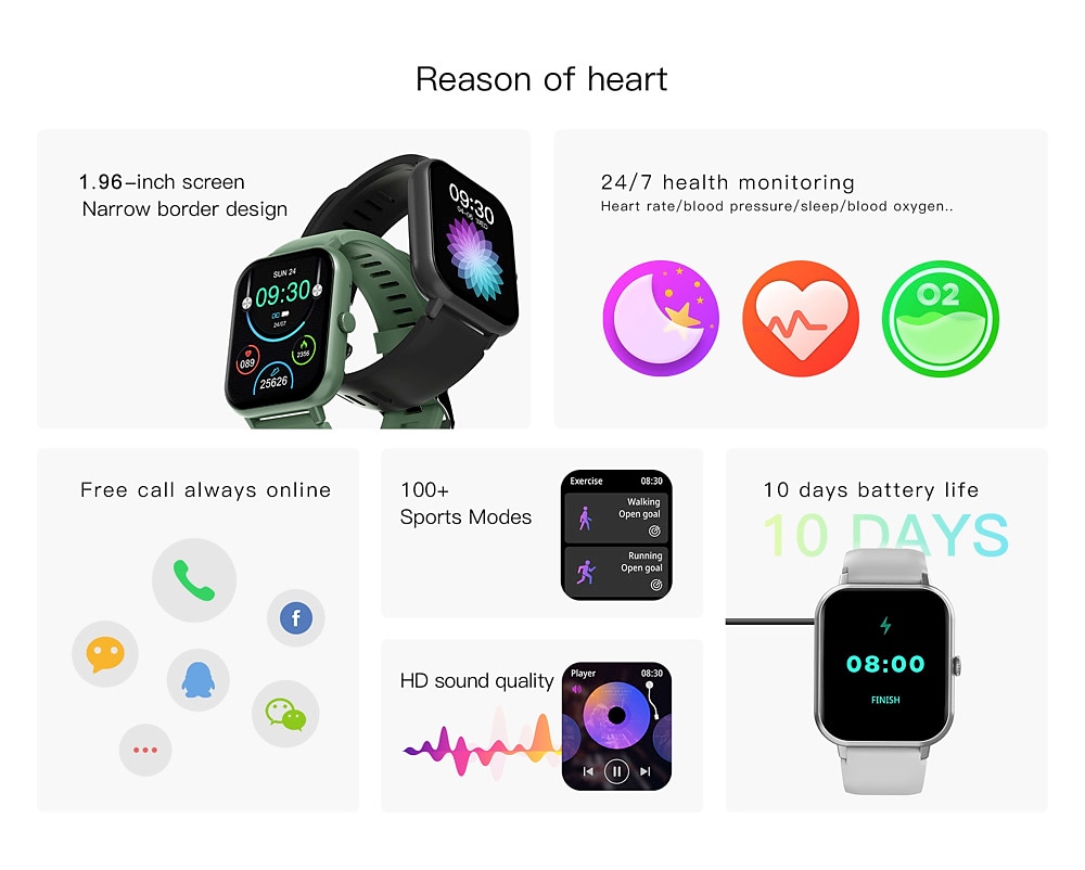 696 ZL54C Smart Watch 1.83 inch Smartwatch Fitness Running Watch Bluetooth Pedometer Call Reminder Sleep Tracker Compatible with Android iOS Women Men Hands-Free Calls Message Reminder Custom Watch 2025 - $39.99 –P2