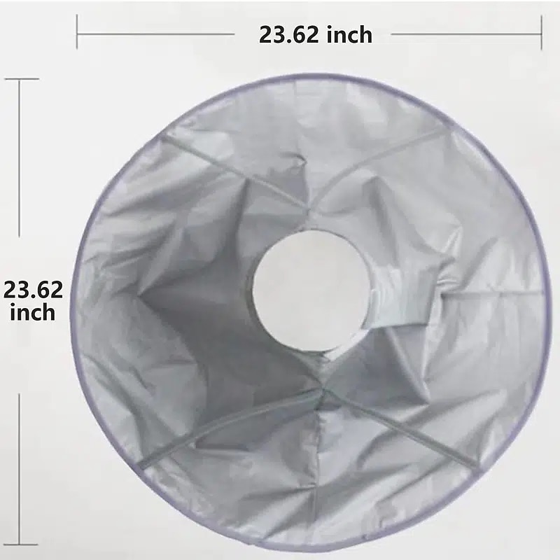 șorț de păr pelerină stilist model de design simplu tunsoare rezistent la apă înveliș din pânză protejează pelerină pentru tăierea părului pelerină umbrelă utilizare la salon frizer acasă sau salon stilist coafură 2025 - $4.99 –P3
