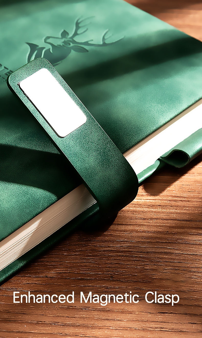 Notebook Super Thick College Students A5 Leather Business Notepad Thick Retro Simple Diary Creative Wholesale, Back to School Gift (Excluding Pens) 2025 - $20.99 –P9