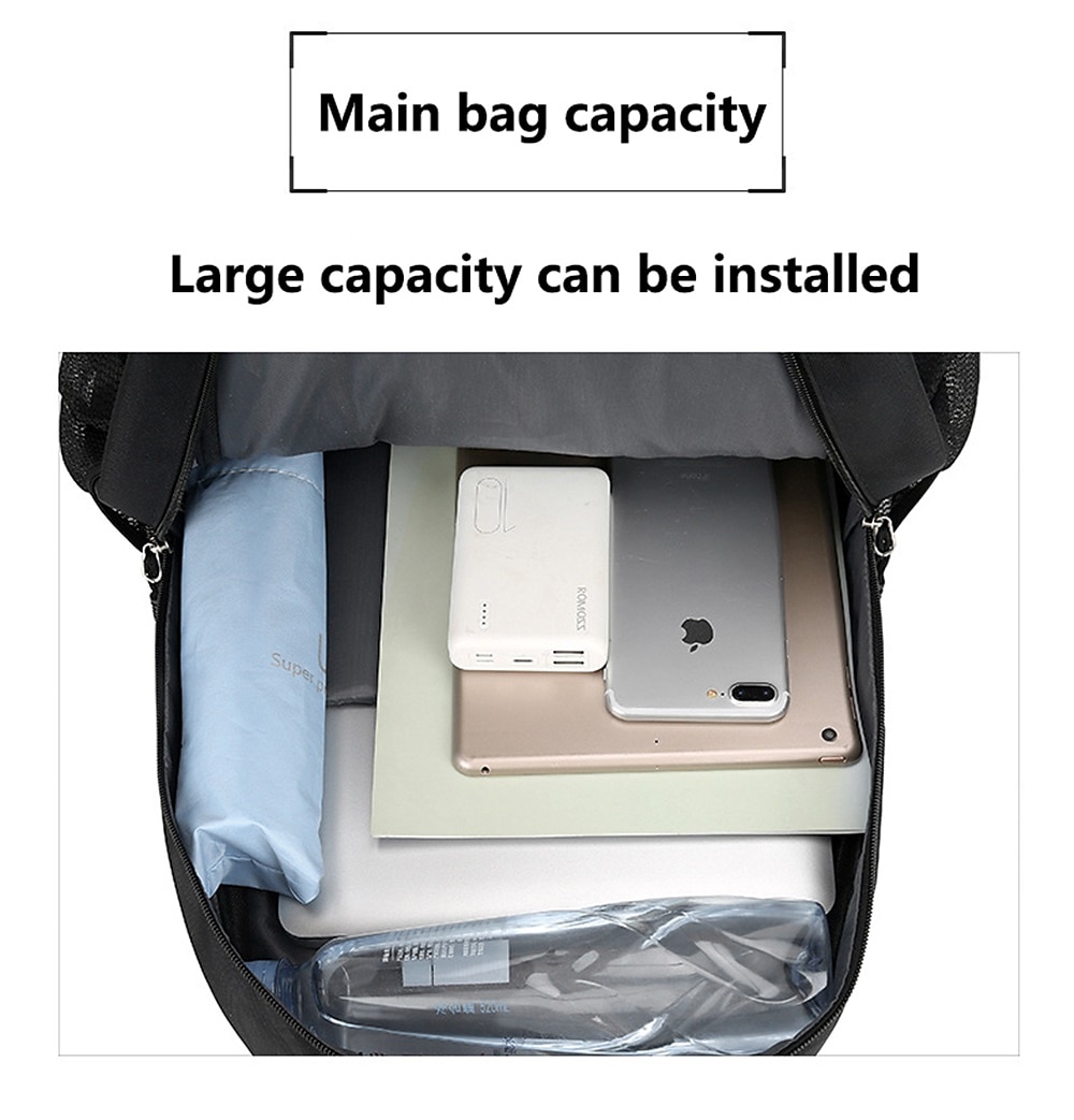 Waterproof Men's Backpack for Work, 15.6" Laptop Business Backpack, College School Backpack, Travel Backpack for Boys and Girls, Book Bag, Anti-Vibration and Large Capacity 2025 - $31.99 –P13
