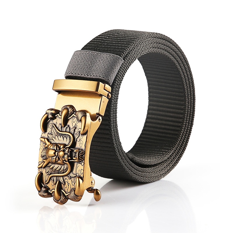 Homme Ceinture tactique Ceinture de travail en nylon Noir Bleu Nylon Alliage Plein Usage quotidien Sortie Fin de semaine de 2025 ? $7.49 –P3