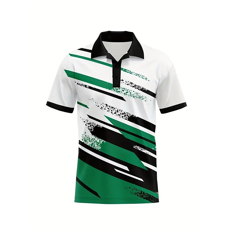 ROOMLINE S Black Men's Polo Shirts 2025 Short Sleeve Casual