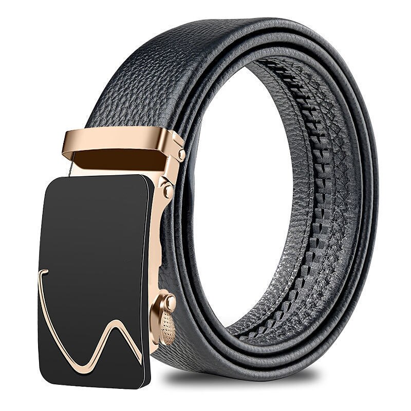 Homme Ceinture en similicuir Argent Noir Acier (nicket plaqué) Plein Usage quotidien Sortie Fin de semaine de 2025 ? $9.99 –P7