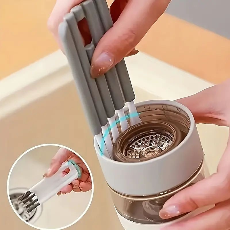 pulizia della spazzola morbida detergente per tastiera multifunzione kit di strumenti per la pulizia del computer angolo gap duster keycap puller del 2025 a $7.99 –P6
