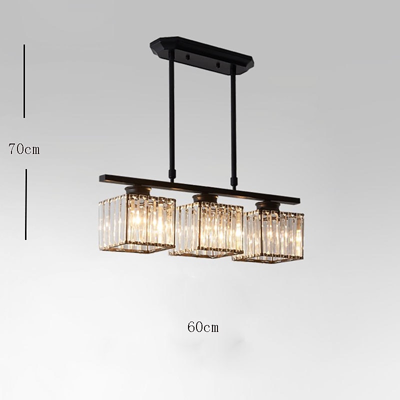 3-Light 60 cm Design Unic Lumini de Tavan Metal Pictate finisaje Modern 110-120V 220-240V 2025 - $292.29 –P2