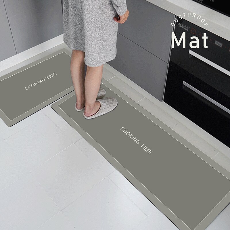 Kitchen Floor Mats Anti-skid Oil-proof Waterproof Door Mat