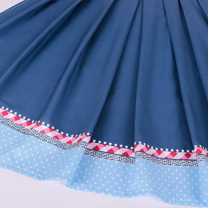 Oktoberfest Dirndl Trachtenkleader Oktoberfest / øl bayerske bayerske Wiesn Tradisjonell stil Enger Dame Tradisjonell stil klut Topp Kjole Forkle 2025 - $48.99 –P17