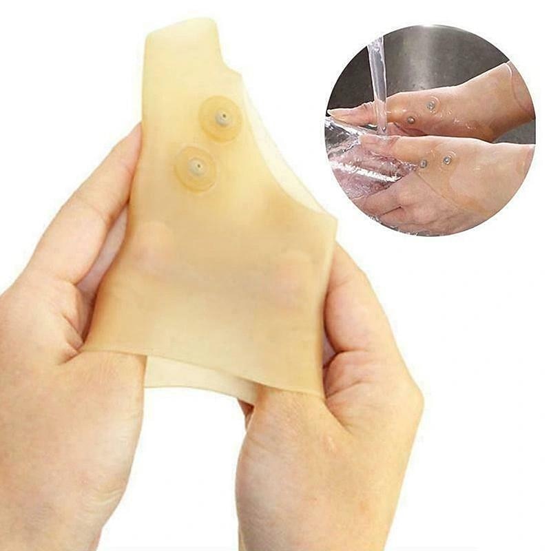 magnetiska terapihandskar handled ärm handled stukning fast handled ärm silikon tumm ärm mus handskydd 2025 - $7.49 –P4