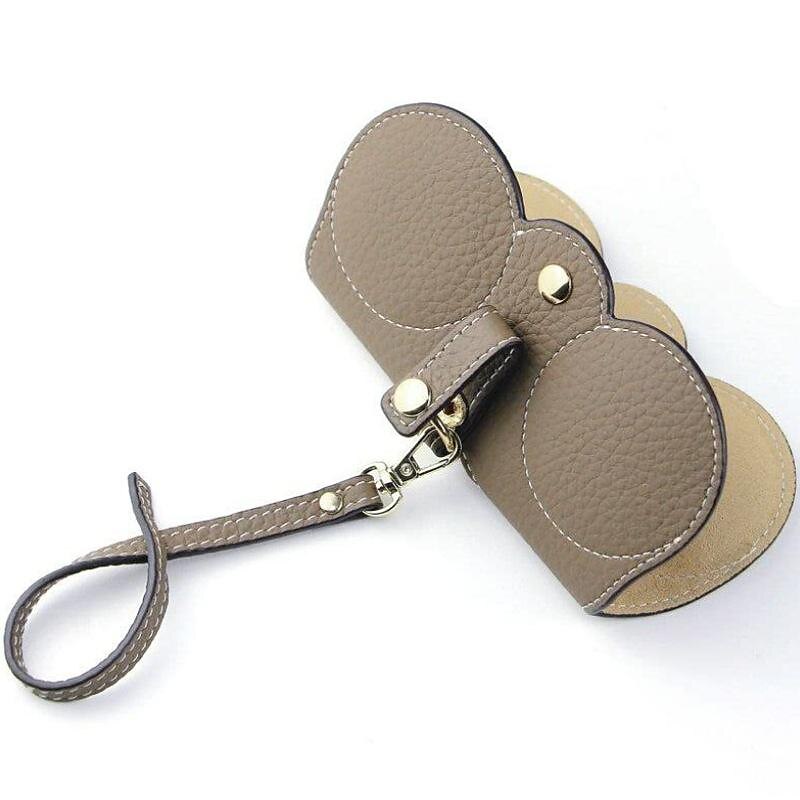 Leather Glasses Case Sunglasses Pouch, Portable Eyeglass Carrying Case, Cute men & women, Multicolour 2025 - $6.49 –P1