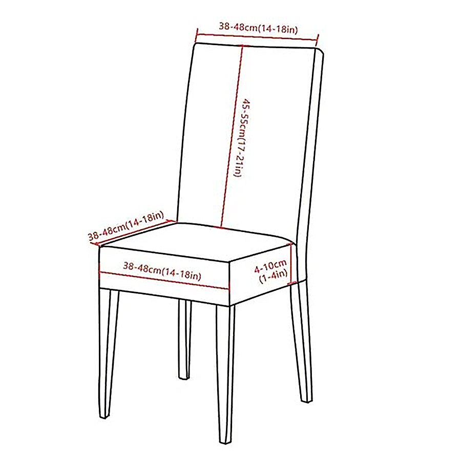 Capa elástica para cadeira de jantar, capa macia para assento de cadeira, durável, lavável, protetor de móveis para sala de jantar e festa de 2025 por $16.99 –P1