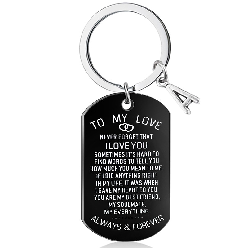 Bonito llavero de regalo para marido/esposa, perfecto para aniversarios, San Valentín, cumpleaños, novios, novias, él, ella, mujer. & ¡hombres! 2026 - $8.99 –P8