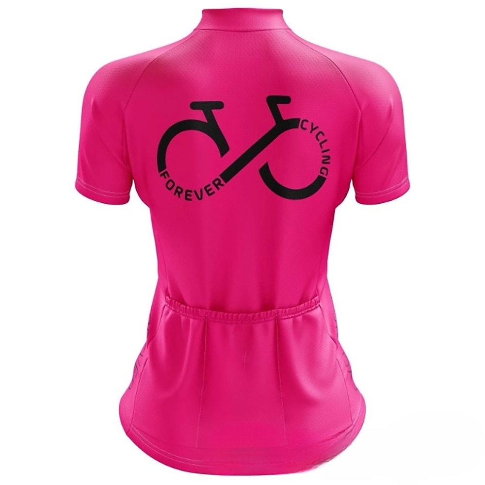 Γυναικεία Φανέλα ποδηλασίας Γραφική Αστείος Κοντομάνικο Ποδήλατο Αθλητική μπλούζα Μπολύζες με 3 πίσω τσέπες Ποδηλασία Βουνού Ποδηλασία Δρόμου 2026 - $30.99 –P11