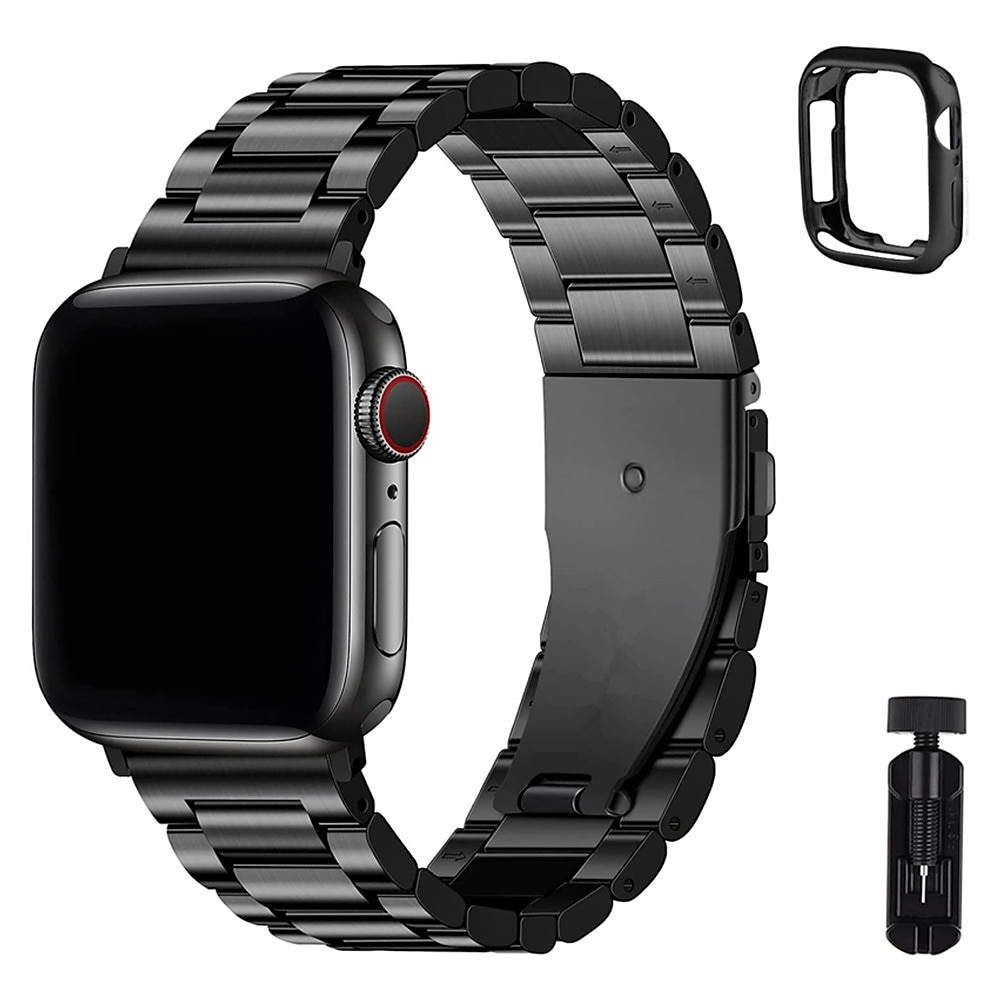 Sportovní značka Kompatibilní s Řemínek k hodinkám Apple Watch 38 mm 40 mm 41 mm 42 mm 44 mm 45 mm 49 mm s Casem s nástrojem pro odstranění Nerez Náhradní pásek na hodinky pro iwatch Ultra 2 Series 9 2026 - $19.99 –P1