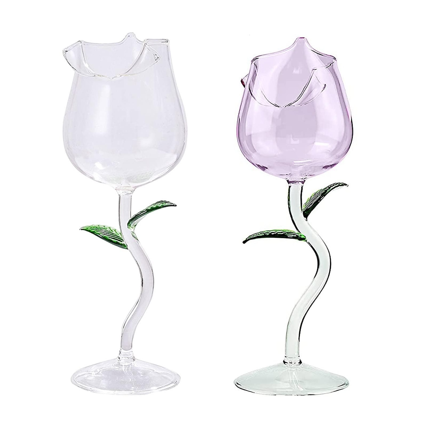 Red Wine Glass,rose Flower Shape Wine Glass,cocktail Wine Juice