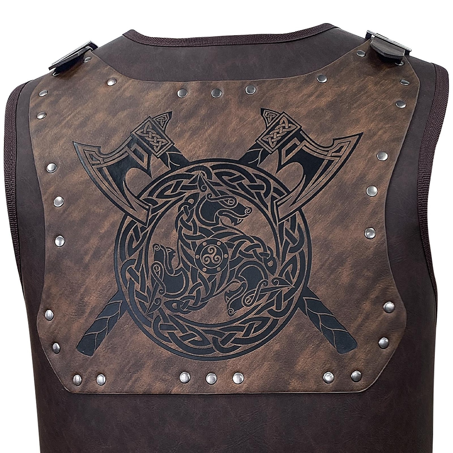 Retro Punk a gotika Středověké Cosplay kostým Zbraně a výzbroj Hrudník Válečník Rytíř Viking Pánské Viking předvečer Všech svatých Karneval Plesová maškaráda Výkon Podium Plesová maškaráda Dospělé 2025 - $81.99 –P4