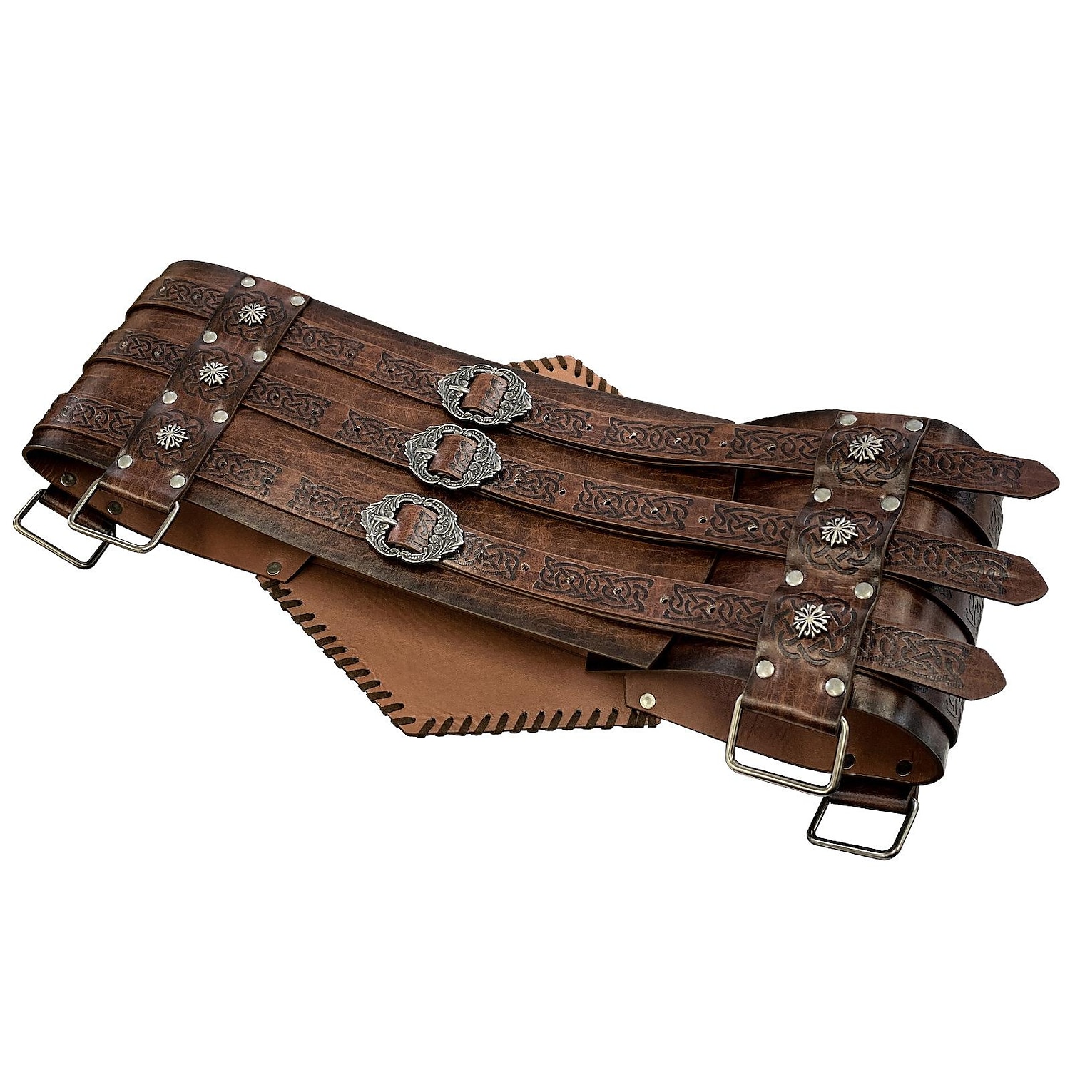 Warrior Knight Ritter Viking Celtic Knight Retro Vintage Punk & Gothic Medieval Renaissance 17th Century Cosplay Costume Masquerade Waist Belt Men's Women's Costume Vintage Cosplay Performance Stage 2025 - $40.99 –P3