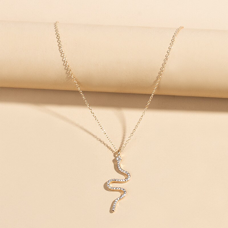 1 stuk Kettingen lange ketting For Dames Dagelijks Legering Slang Slang 2025 - $7.49 –P7