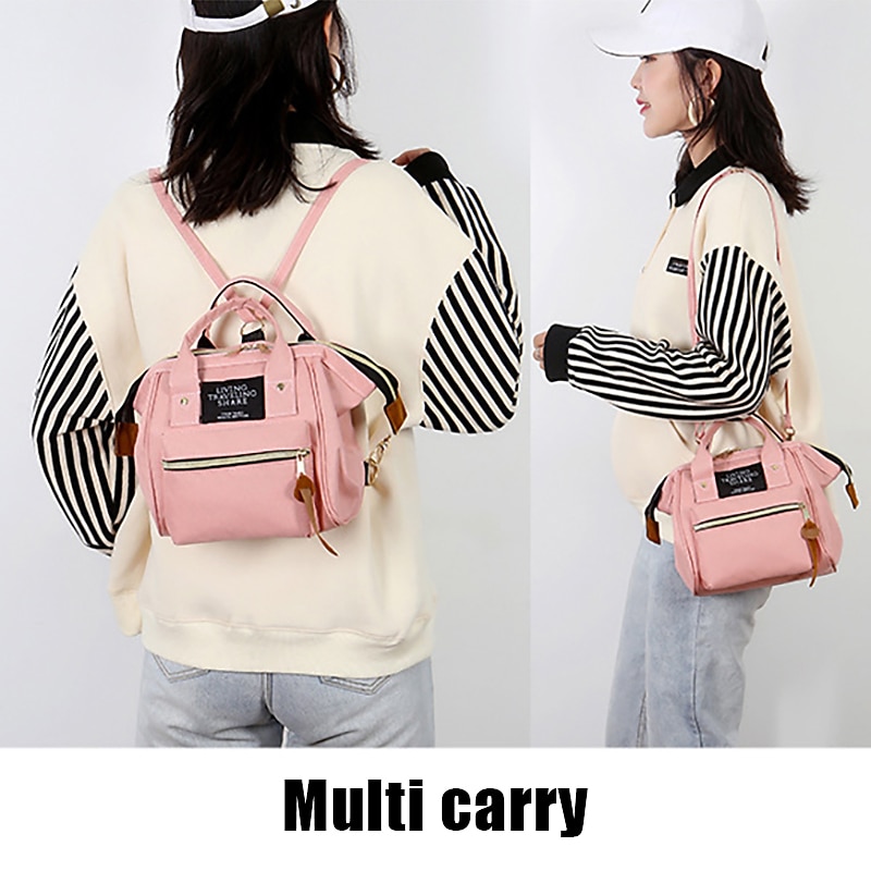 Multifunctional Canvas Backpack and Handbag – Versatile and Stylish Back to School, Travel, or Everyday Bag in Multiple Colors 2025 - $24.99 –P2