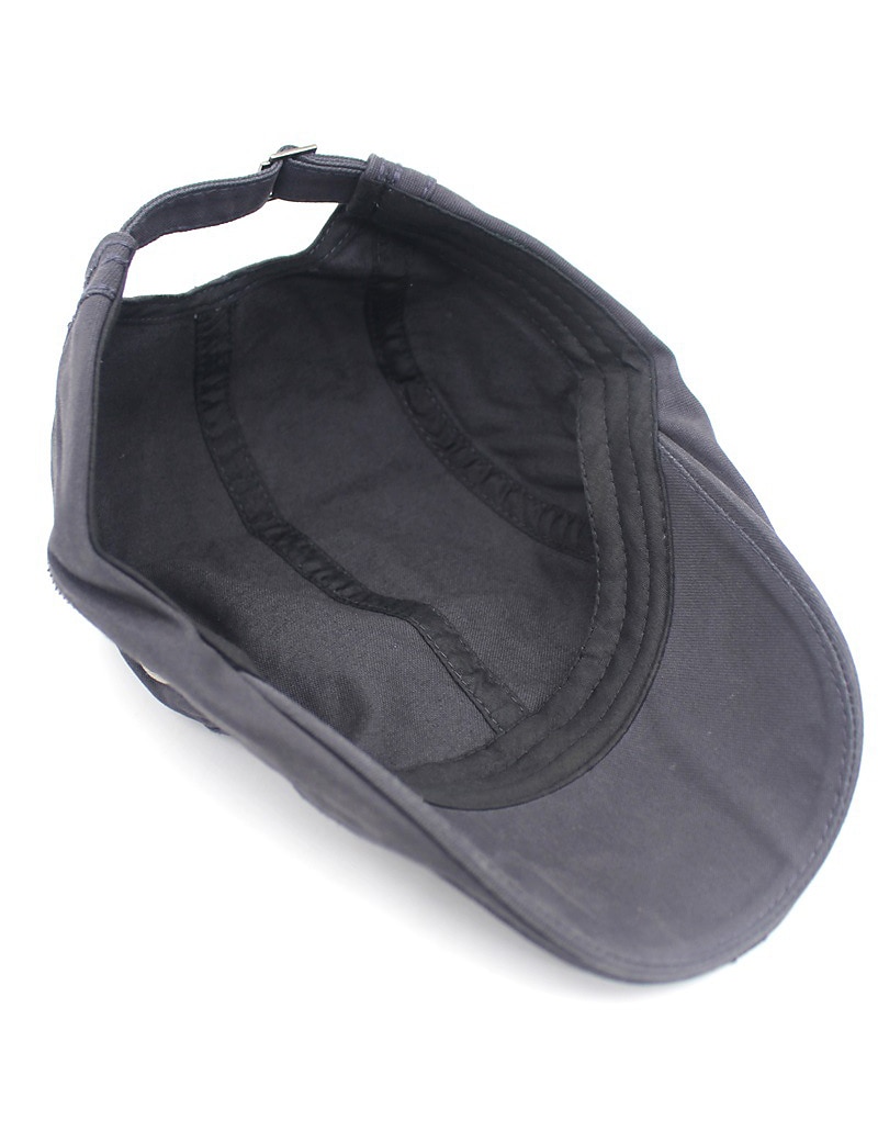Bărbați Bască Flat Pălărie Ascot Pălărie Newsboy Negru Albastru Marin Închis Bumbac Modă Ajustabile Șic Stradă Stilat Anii 1920 Moda În aer liber Zilnic Ieșire Scrisă Cald 2026 - $12.49 –P10