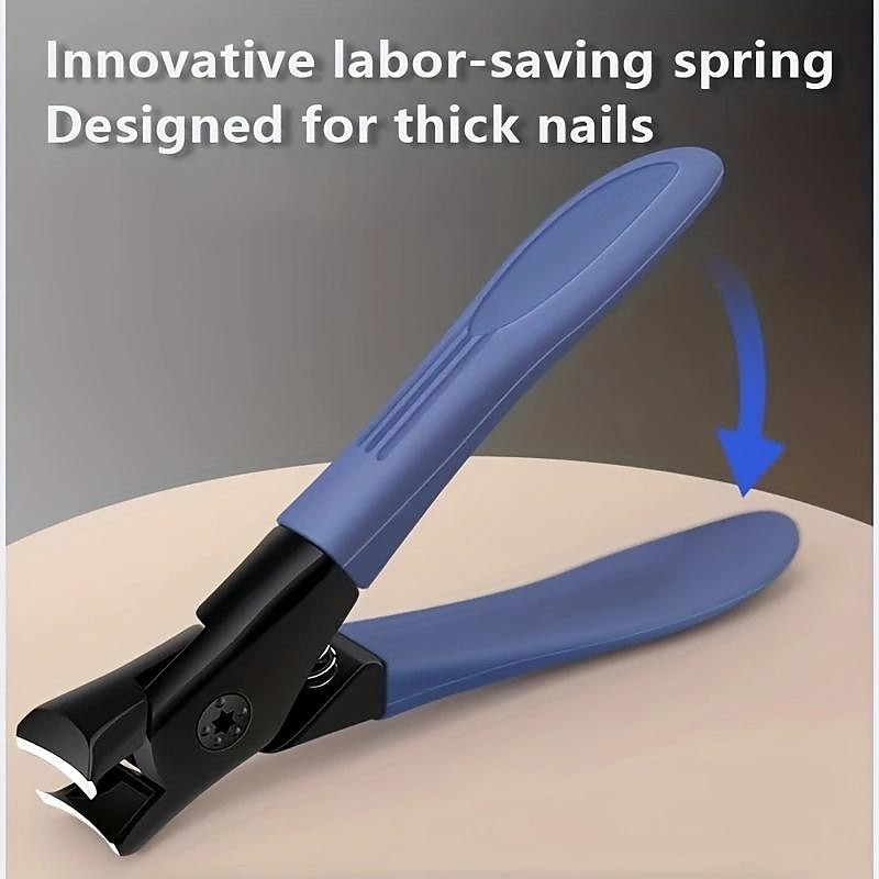 Coupe-ongles économe en main-d'œuvre, coupe-ongles pointus à larges mâchoires, coupe-ongles en acier inoxydable pour ongles épais et durs. de 2025 ? $6.49 –P7