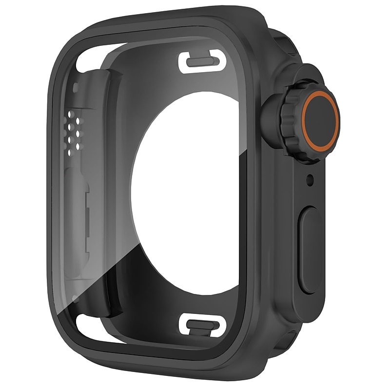 Watch Case Compatible with Apple Watch Series 8 7 41mm 45mm / Series 6 5 4 SE 40mm 44mm / Series 3 2 1 38mm 42mm Scratch Resistant All Around Protective HD Clear Tempered Glass / PC Watch Cover 2025 - $15.99 –P11