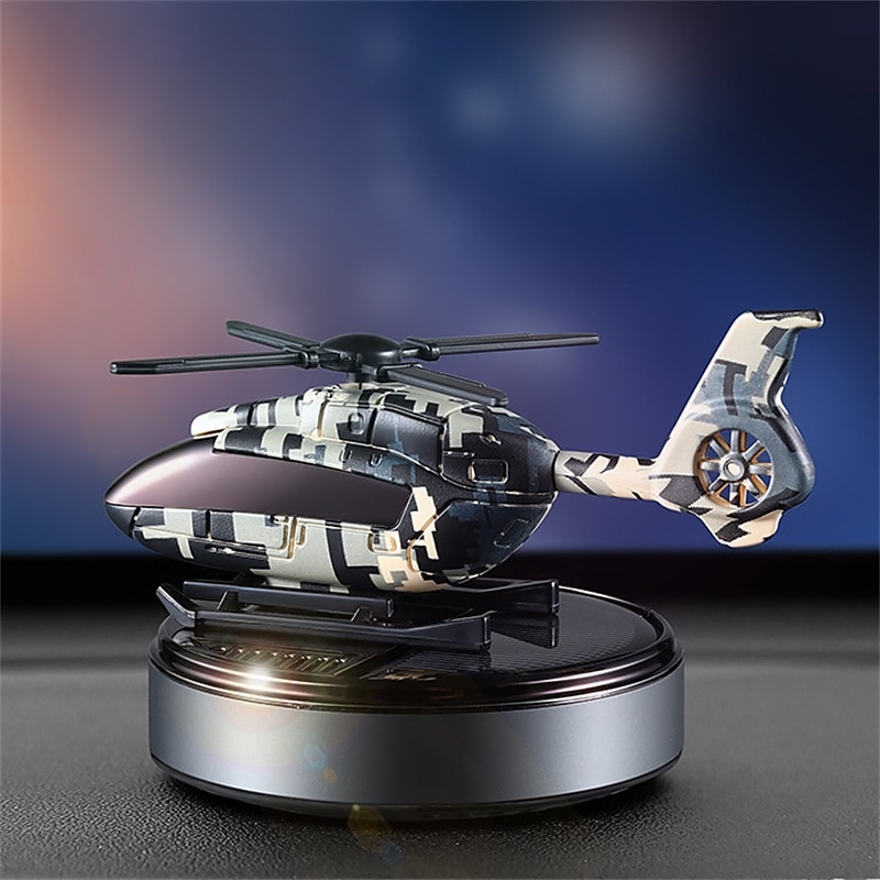 bil luftfräschare solenergi roterande bil aromaterapi diffusor helikopter inredning 2025 - $17.99 –P1