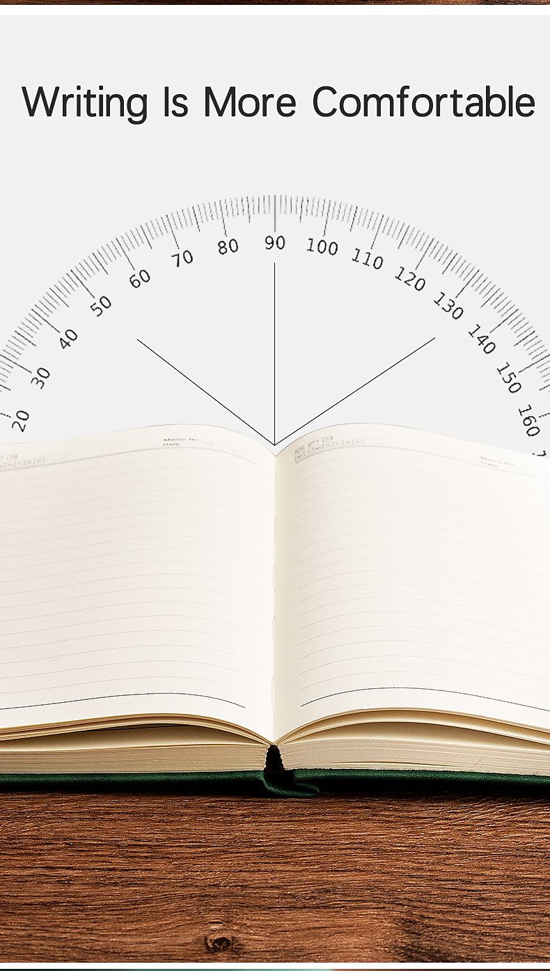 Notebook Super Thick College Students A5 Leather Business Notepad Thick Retro Simple Diary Creative Wholesale, Back to School Gift (Excluding Pens) 2025 - $20.99 –P8