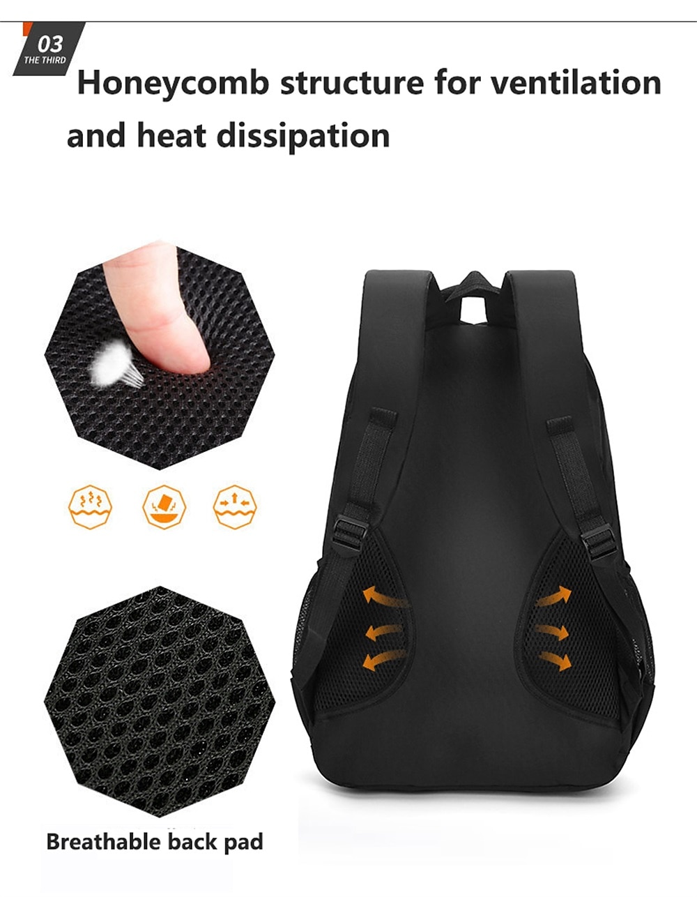 Waterproof Men's Backpack for Work, 15.6" Laptop Business Backpack, College School Backpack, Travel Backpack for Boys and Girls, Book Bag, Anti-Vibration and Large Capacity 2025 - $31.99 –P8