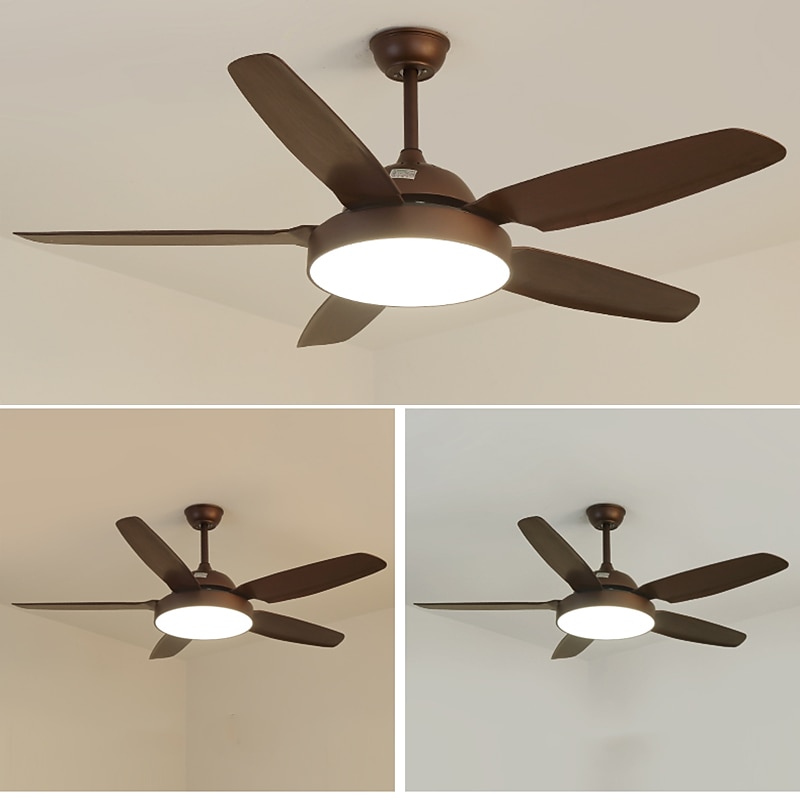 ανεμιστήρας οροφής με φώτα 42" ρυθμιζόμενο led 3 χρώματος 6 ταχύτητες χρονισμού αναστρέψιμες λεπίδες με τηλεχειριστήριο, πολυέλαιος οικιακού ανεμιστήρα, ανεμιστήρας οροφής χαμηλού προφίλ εσωτερικού 2025 - $287.89 –P4