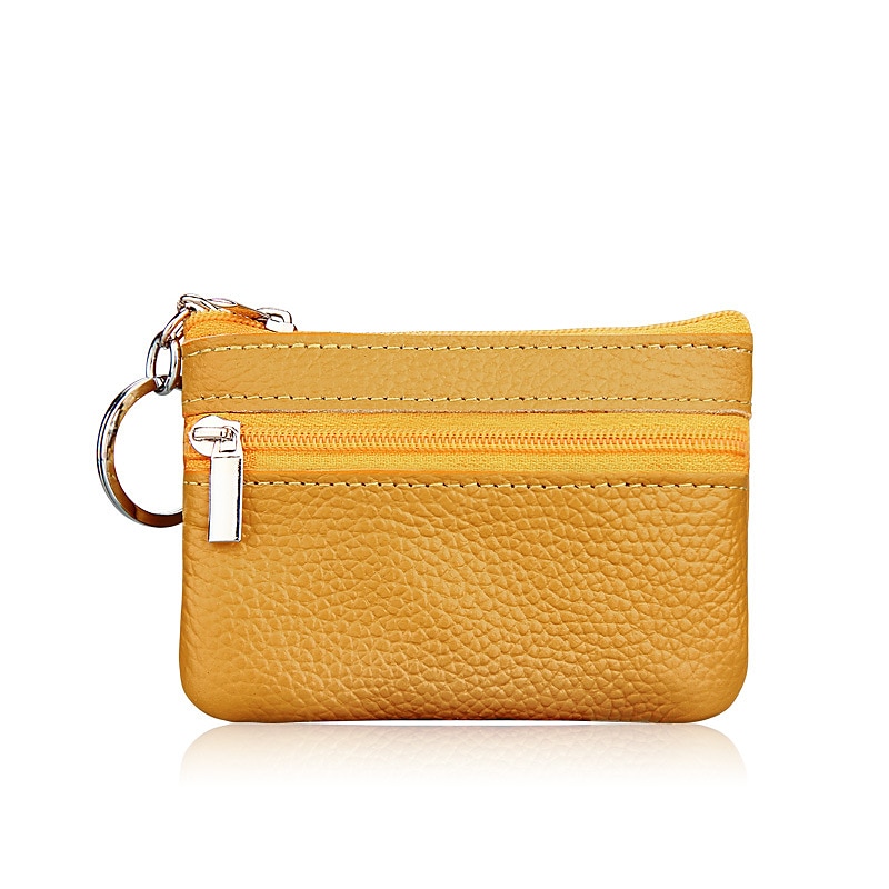 Fashion Leather Mini Coin Change Purse Wallet Clutch Zipper Small Soft Key Card Holder Money Bag Pocket Wallets 2025 - $10.99 –P14