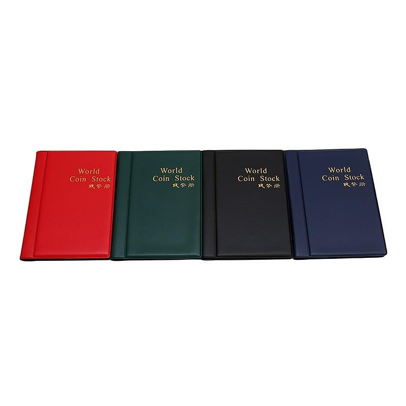 120 Coins Holders 4 Colors Collecting Collection Storage Money Penny Album Book Pockets 2025 - $8.99 –P3