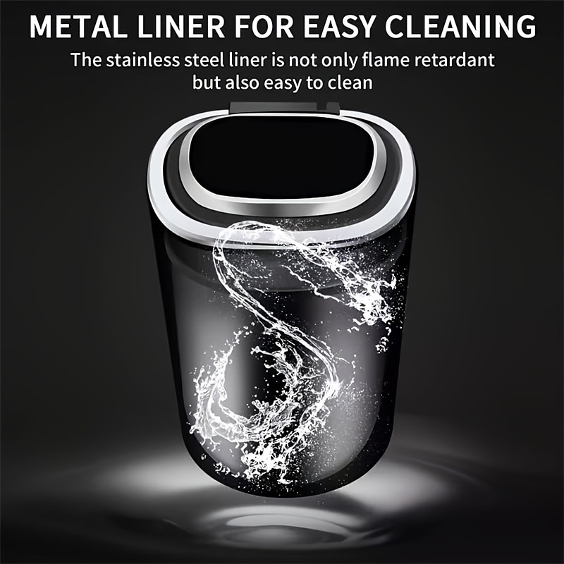 Universal Car Ashtray Smokeless Storage Cup Cigarette Retardant Box LED Glowing 2025 - $13.99 –P5