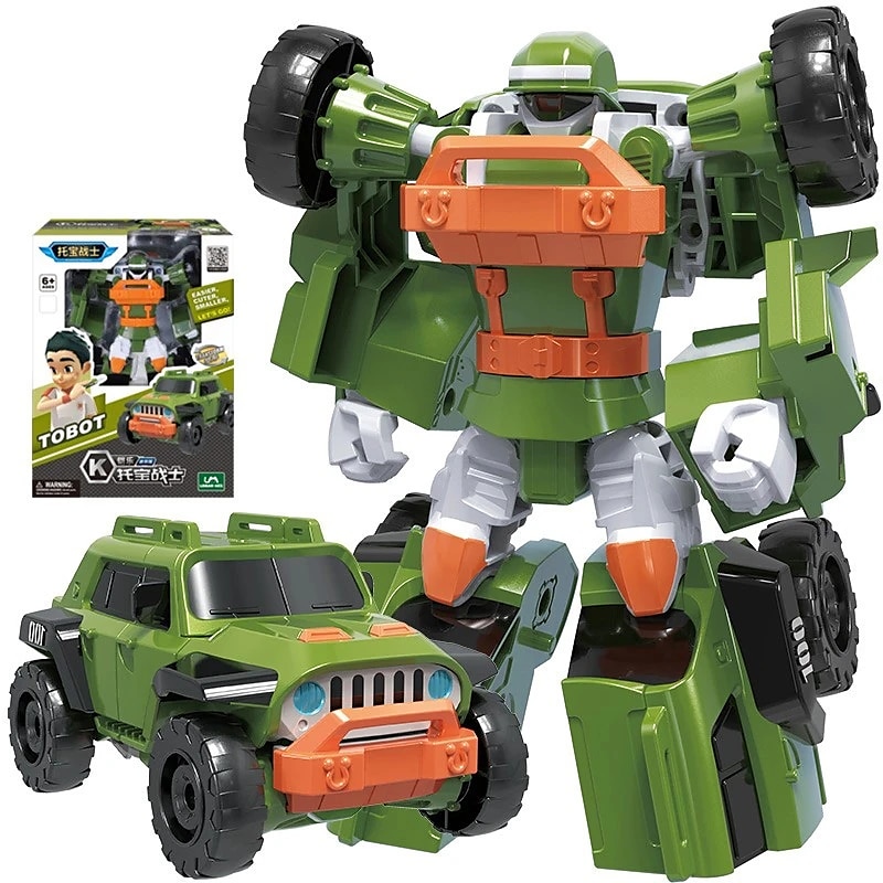 Mini Tobot Transformation Robot Toys Korea Cartoon Brothers Anime Tobot Deformation Car Airplane Toys for Children Gift 2025 - $38.99 –P3