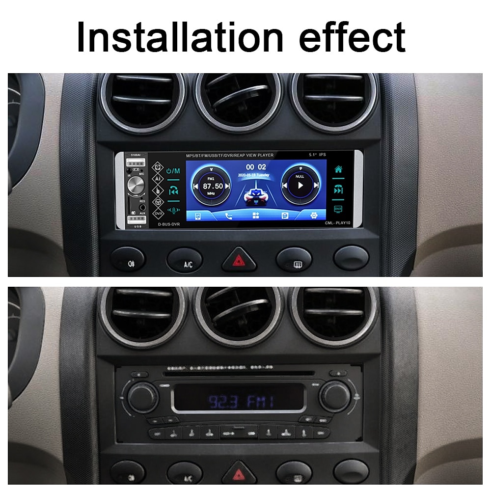 5.1'' IPS Capacitive HD Touch Screen Intelligent Voice 1din Car MP5 Player Bluetooth 4.2 Autoradio Support FM AM RDS Microphone DVR 4USB Bluetooth CAM(optional) 2025 - $93.99 –P6