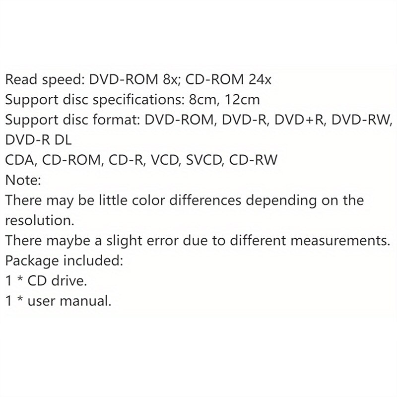 External USB3.0DVD RW CD Burner Portable Optical Drive Burner Reader Player For PC Laptop MacBook Windows 7/8/10/11/XP/Vista/Linux OS 2025 - $31.99 –P11