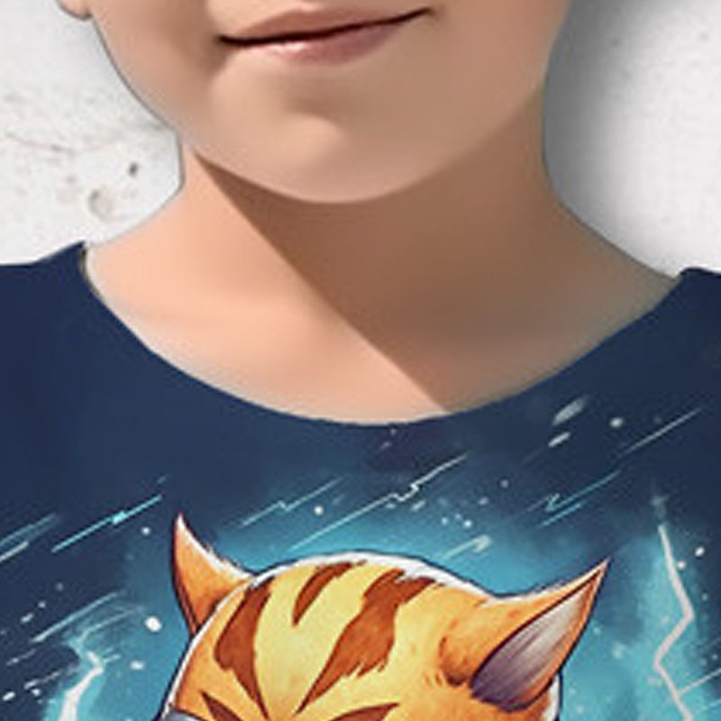 Para Meninos 3D Gráfico Animal Tigre Camisa Camiseta Manga Curta Impressão 3D Verão Primavera Ativo Esportes Moda Infantil 3-12 anos Ao ar livre Casual Diário Normal de 2025 por $11.99 -P8