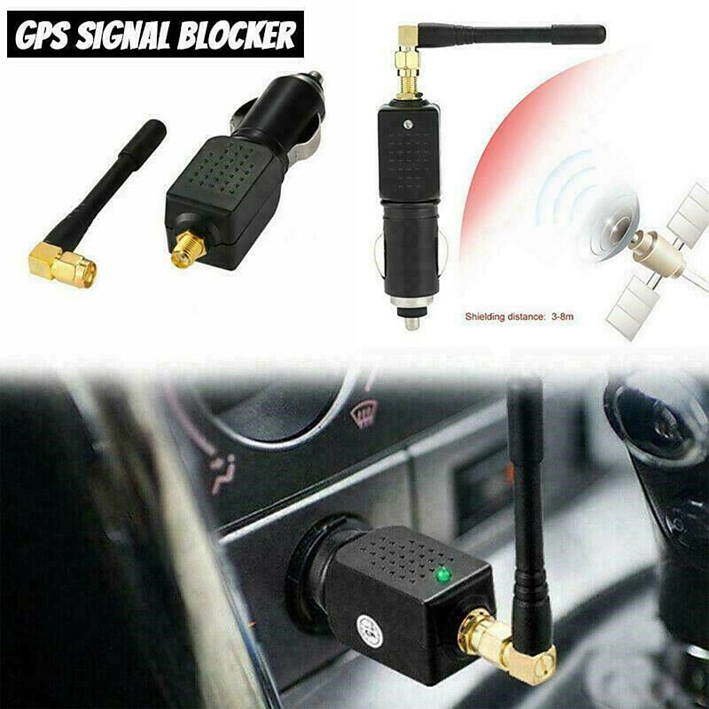 Car GPS Blocker Anti Signal Tracking Blocker Car Cigarette Lighter Power  Supply 2024 - $10.99