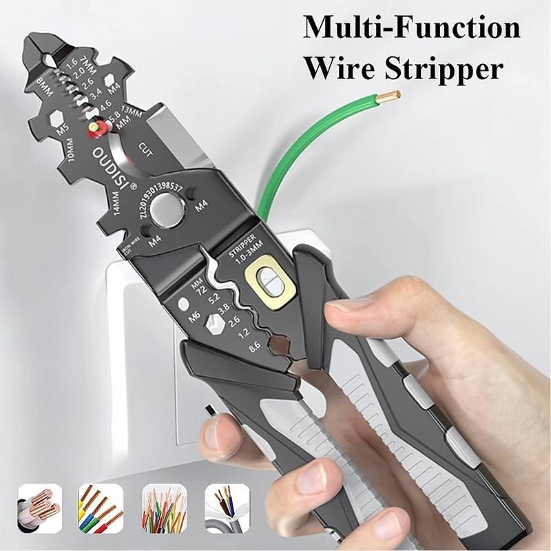 25 in 1 Electrician Pliers Multifunctional Long Nose Pliers Wire Stripper Cable Cutter Terminal Crimping Hand Tools 2025 - $20.99 –P1