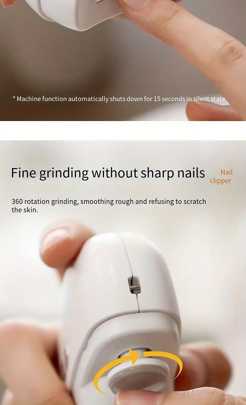 Automatic Nail Clipper, Electric Nail Clippers Safety Fingernail