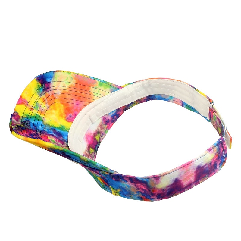 Retro Neon Multicolor Visor Hat Cap Costume Rollerblade Outfits Accessories Doll Y2K Beach Party Carnival Halloween 2025 - $2.99 –P4
