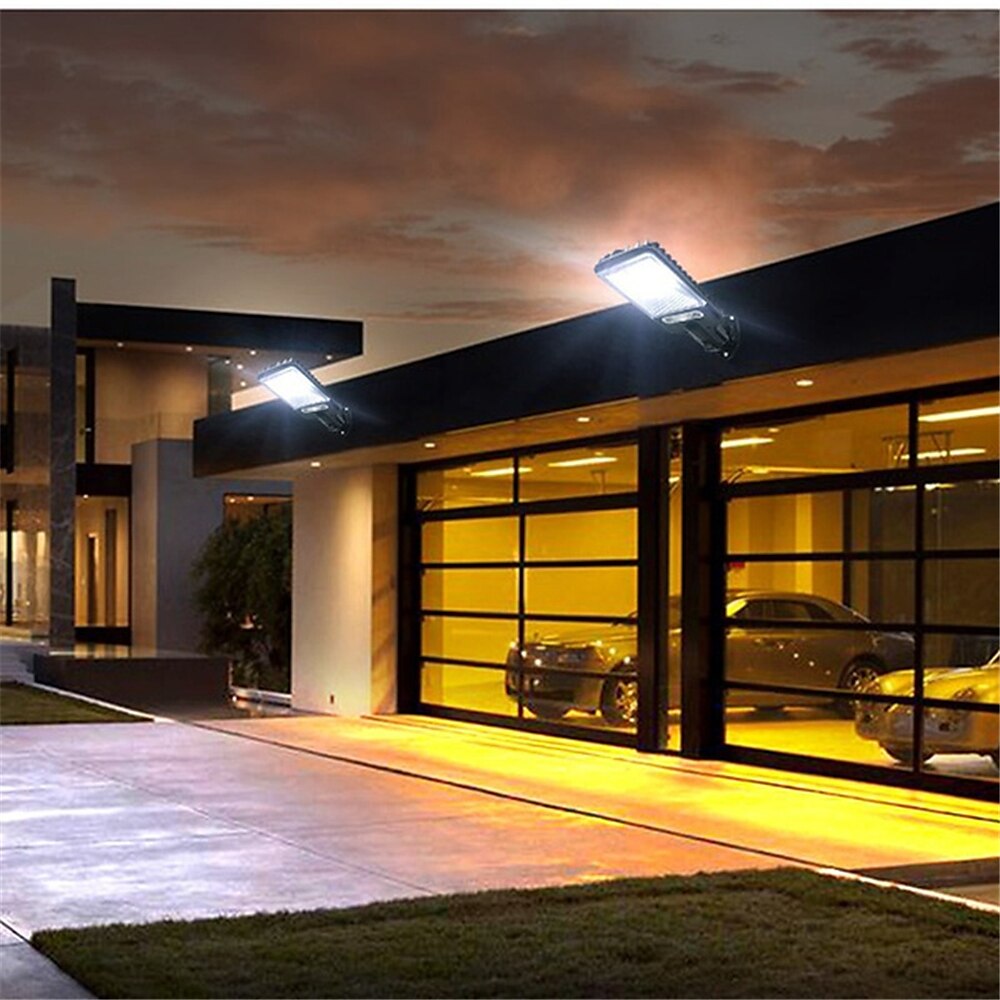 Solar Outdoor Wall Lamp Street Lamp LED Waterproof and Energy-Saving Used for Remote Control Waterproof and Motion Sensor Lighting of Courtyard Garden Terrace 2025 - $26.99 –P4